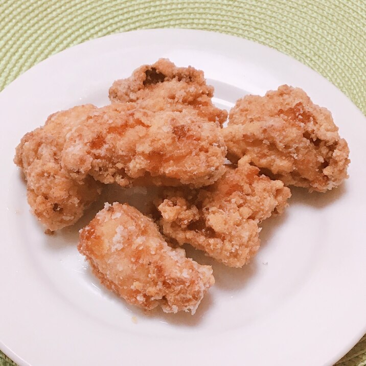 にんにく醤油でジューシー唐揚げ